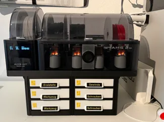 AMS Ht und AMS 2 Pro Halterung für Regalsystem 