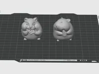 Modèle des quatre frères hamsters mignons — photo 4