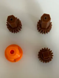 单独优化的零件(太阳轮+扇叶座+扇叶)