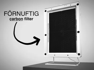 Activated Carbon Mod for Ikea FÖRNUFTIG Filter