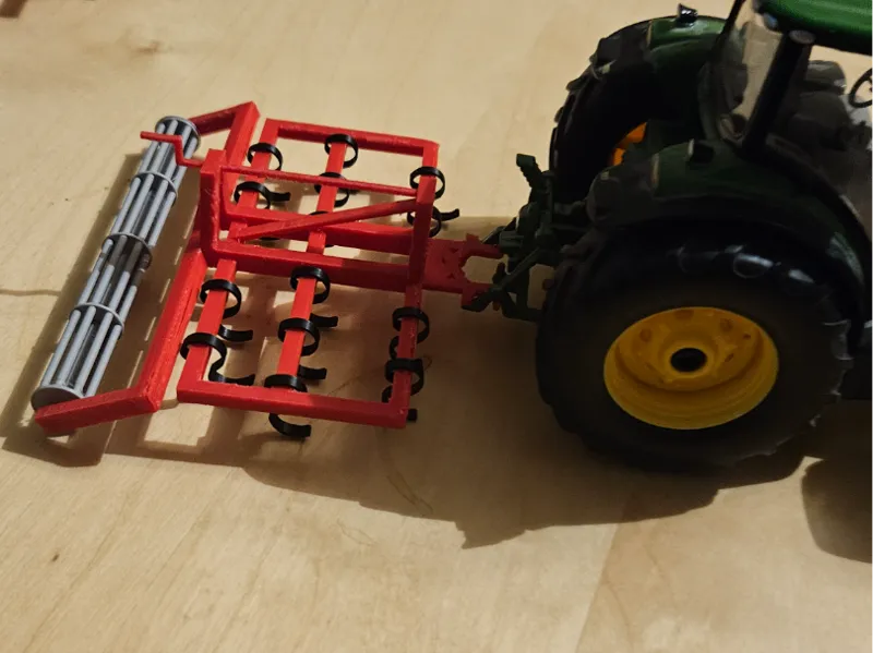 Grubber mit Krümelwalze passend für Siku 1:32