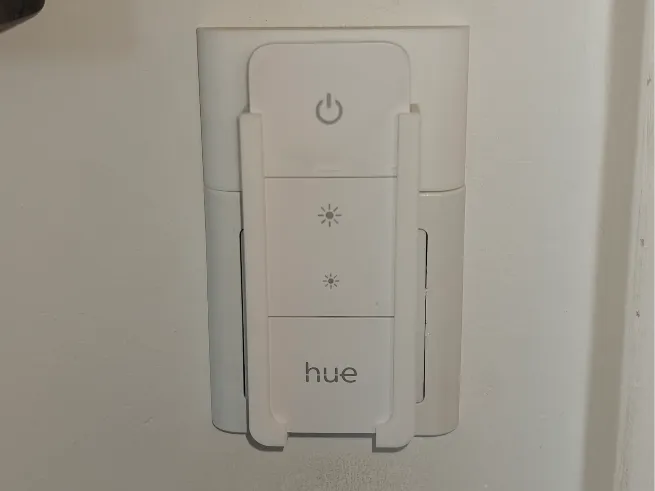 FUGA Hue dimmer switch holder.