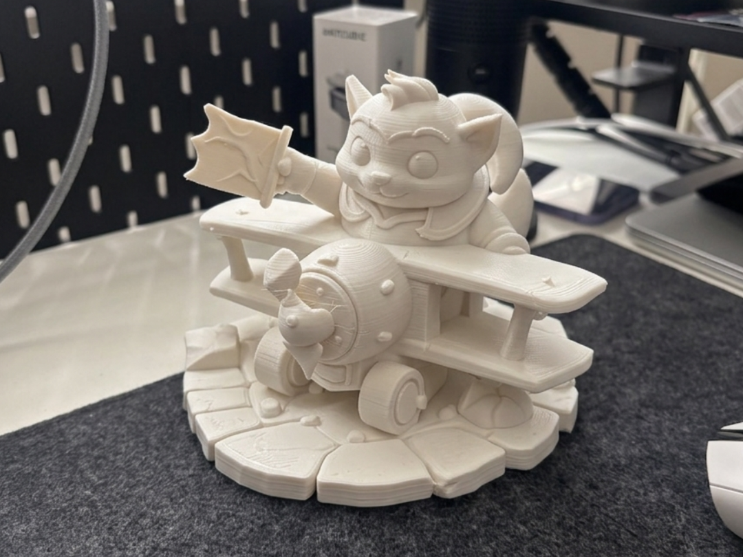 Epic Pilot Fox Biplane | Adorable Desk Toy