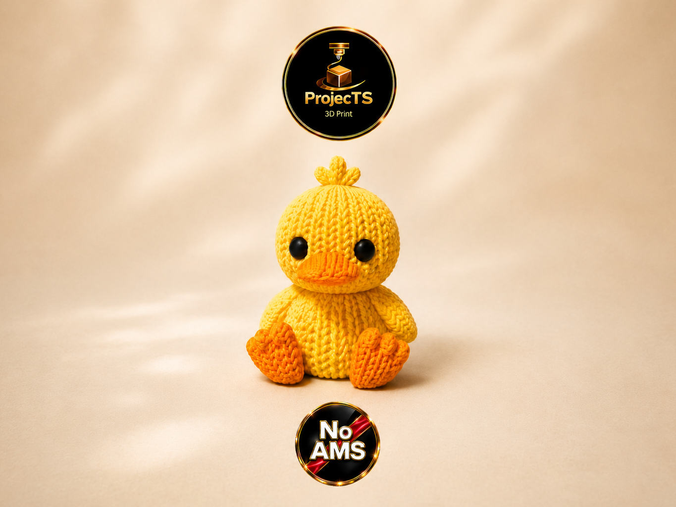 Gestrickte Ente