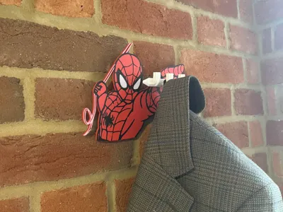 Spiderman Coat Hanger