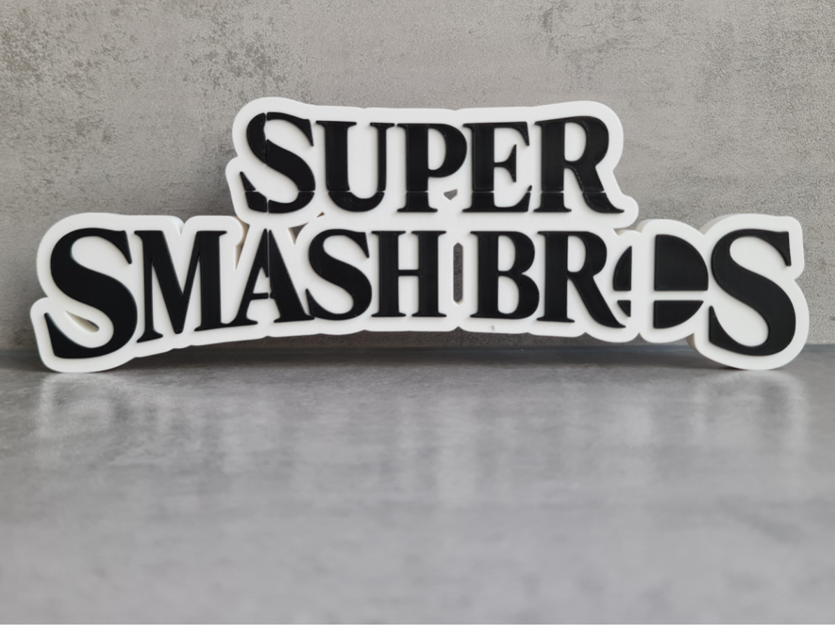 Super Smash Bros Logo / Sign 