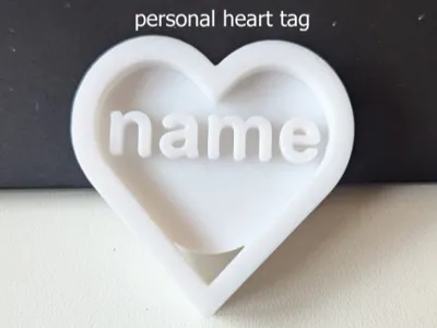 heart tag