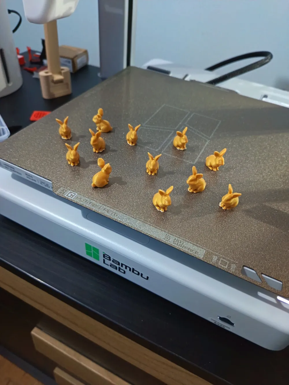 mini rabbit/bunny Easter army - Free 3D Print Model - MakerWorld