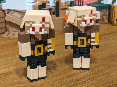 Minecraft Piglin Brute Articulated