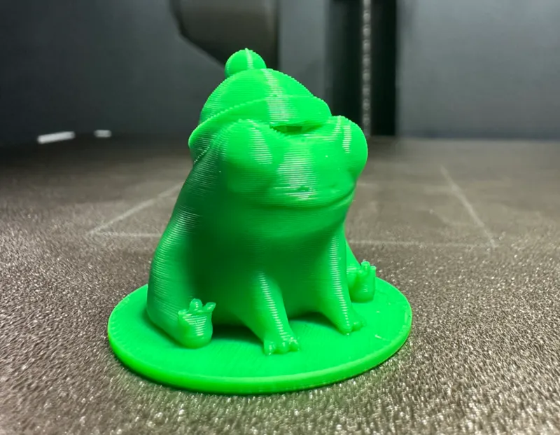 Fred The Frog but he's cold