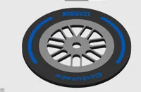 Only Coaster Wet (blue) 87mm