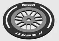 Only Coaster Hard (white) 87mm