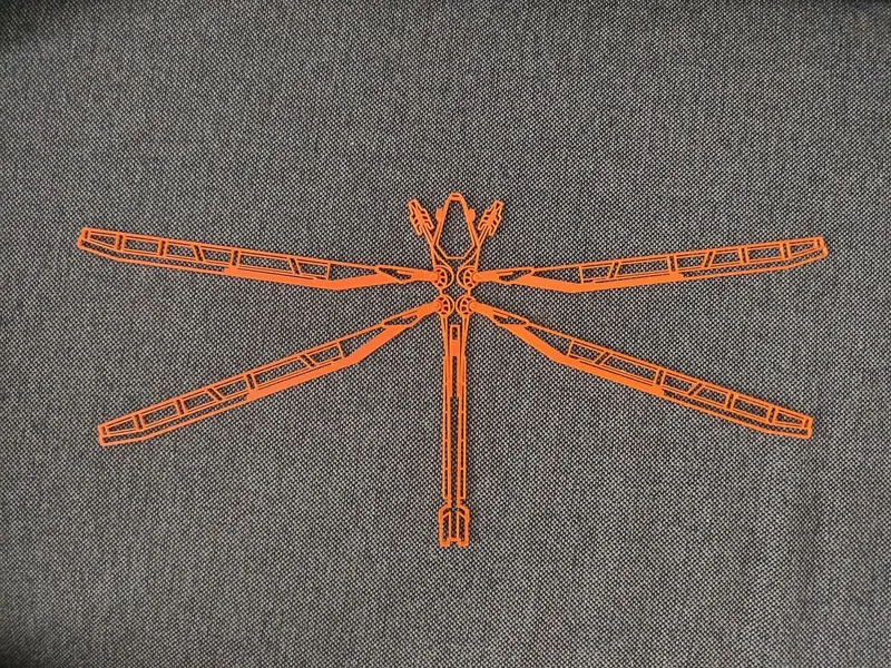 Ornithopter DUNE - wallart