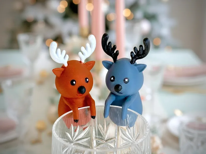 Reindeer Wine Glass Hanger