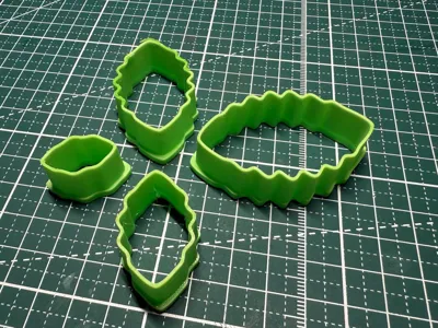 Rose Cutters for Polymer Clay