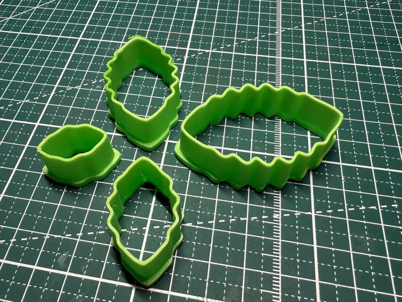 Rose Cutters for Polymer Clay