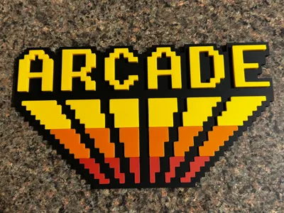 Retro Arcade Sign