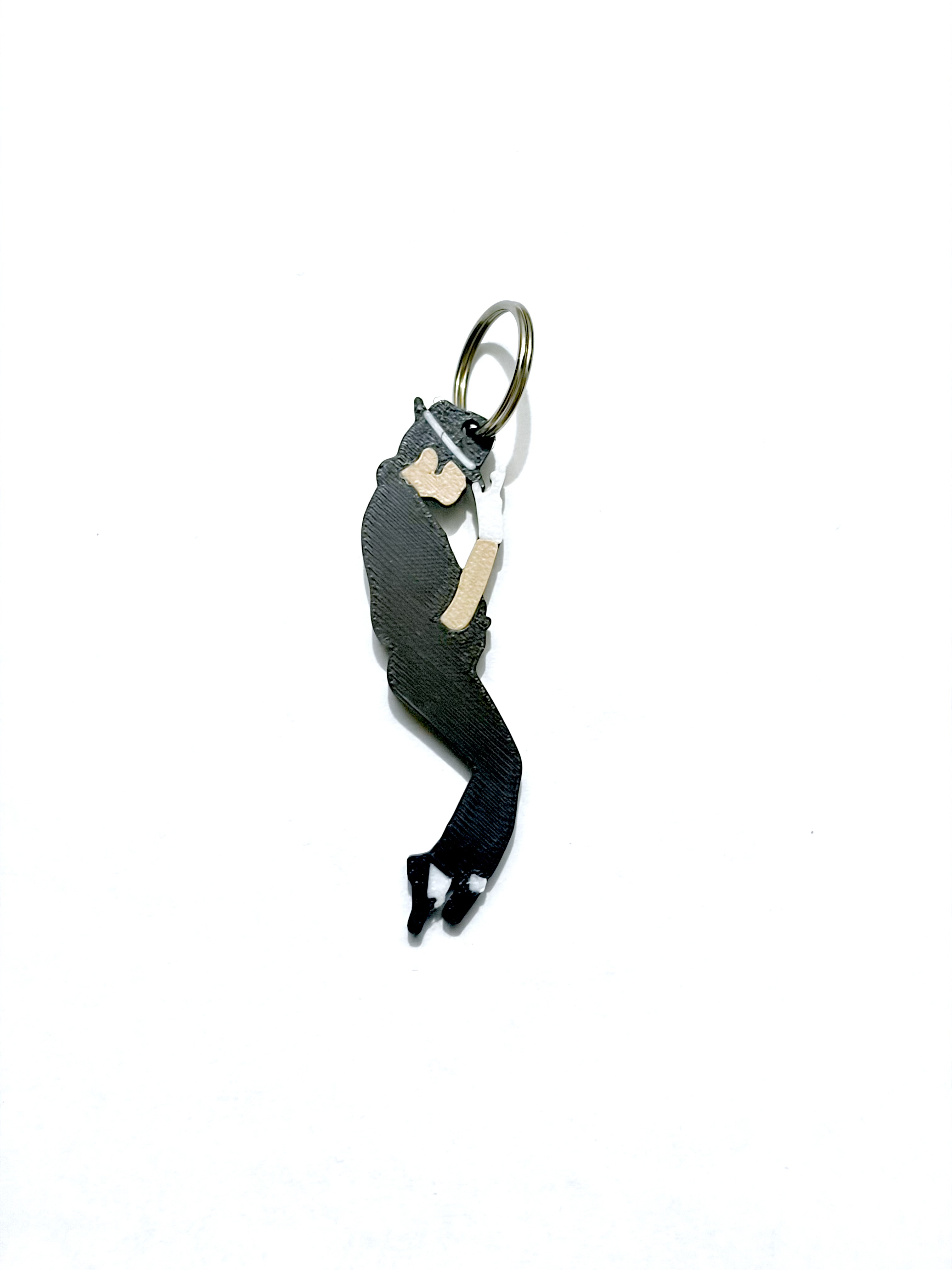 Miniatura 2 do modelo 3D Michael Jackson Keychain