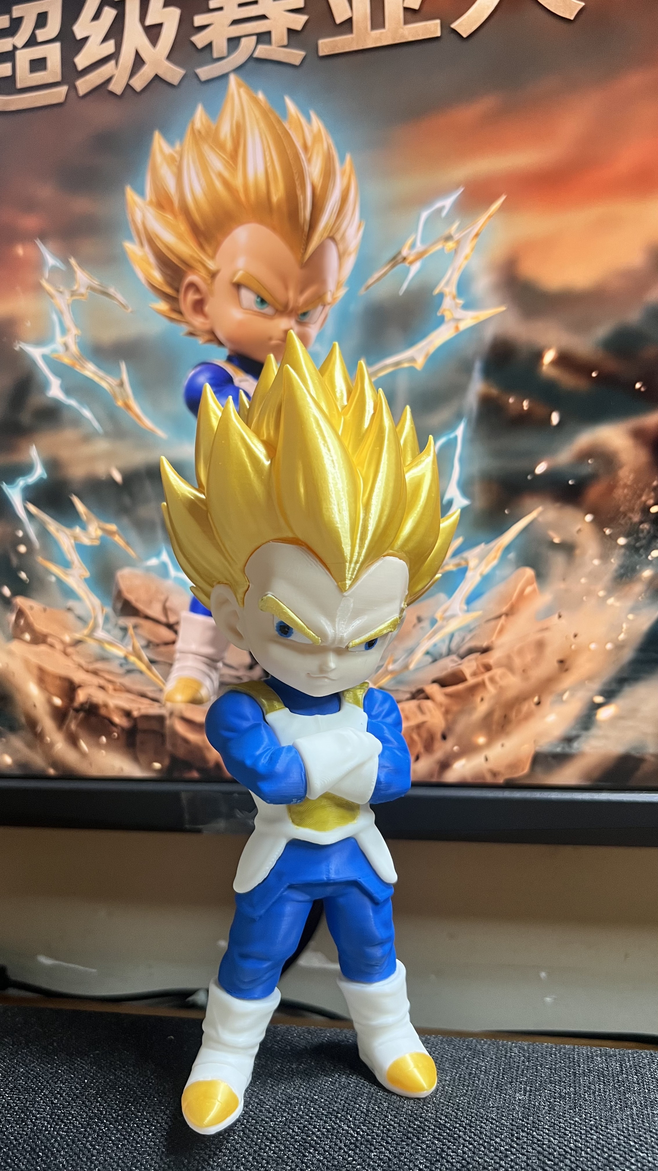 Miniatura 3 do modelo 3D 贝吉塔（Vegeta）
