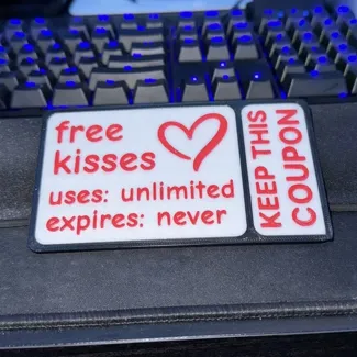 Free Kisses Coupon AMS/Multi-Color Remix