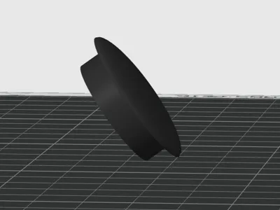 Hole cap with dome top