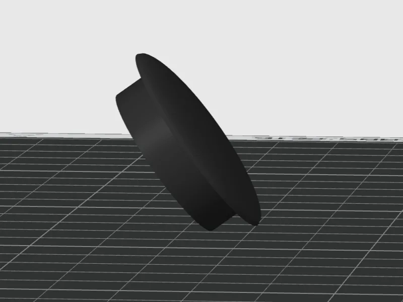 Hole cap with dome top