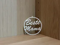 Beste Mama Anhänger / 0.2mm layer, 2 walls, 15% infill