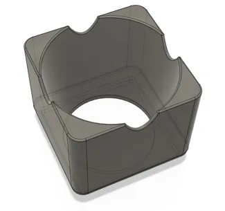 ER40 Gridfinity Collet Holder