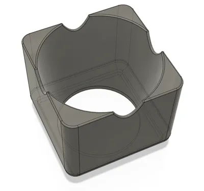 ER40 Gridfinity Collet Holder