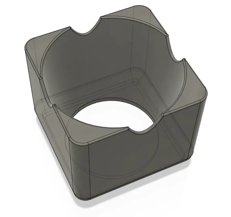 ER40 Gridfinity Collet Holder