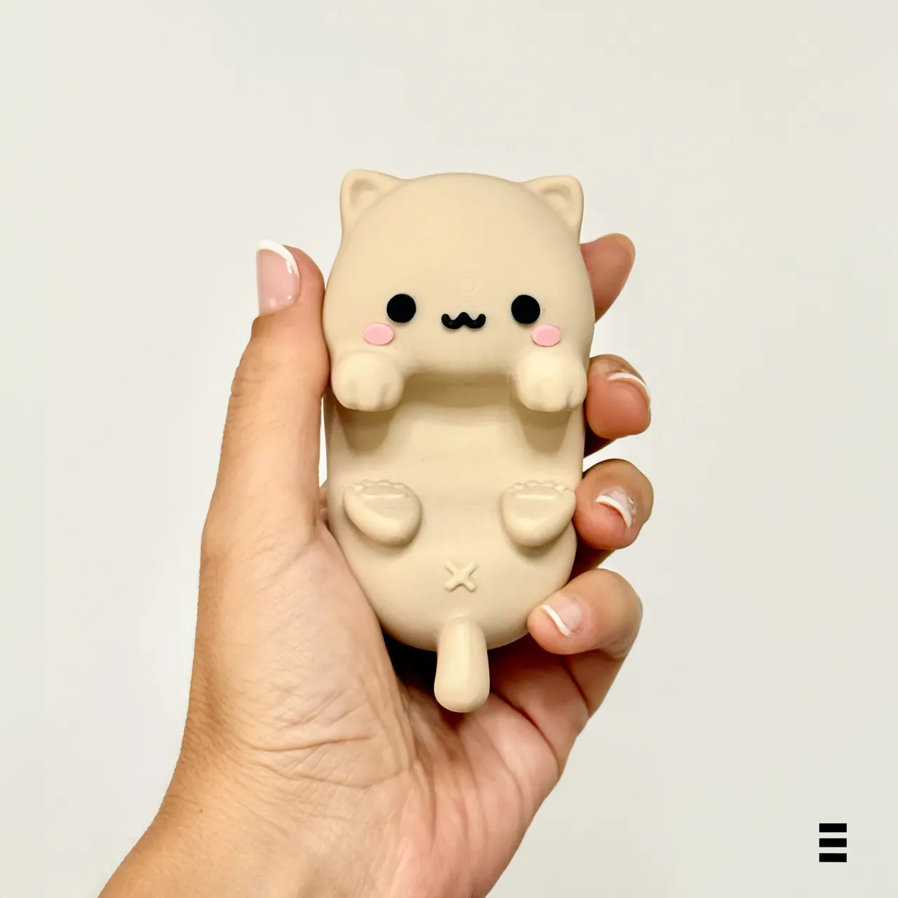 Kawaii-Style Cat Phone Stand view 2