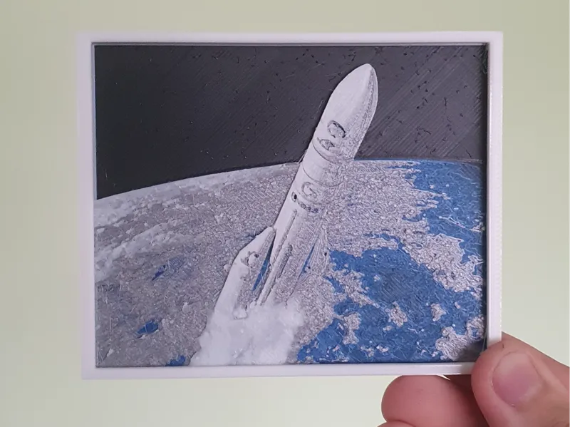 Ariane 6 rocket takeoff - Hueforge