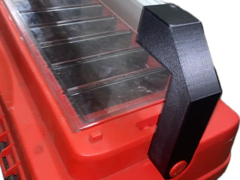 Kistenberg tool box handle holder
