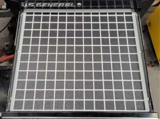 US General 26" Gridfinity Baseplate w/ Connectors