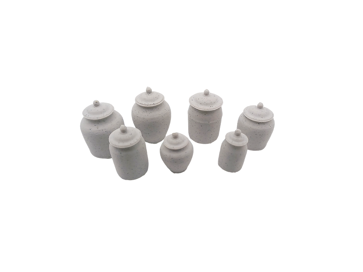 WLM - Old Stoneware Preservation Jars & Storage - 1