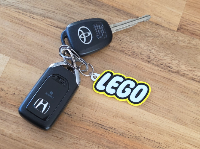 L E G O keychain