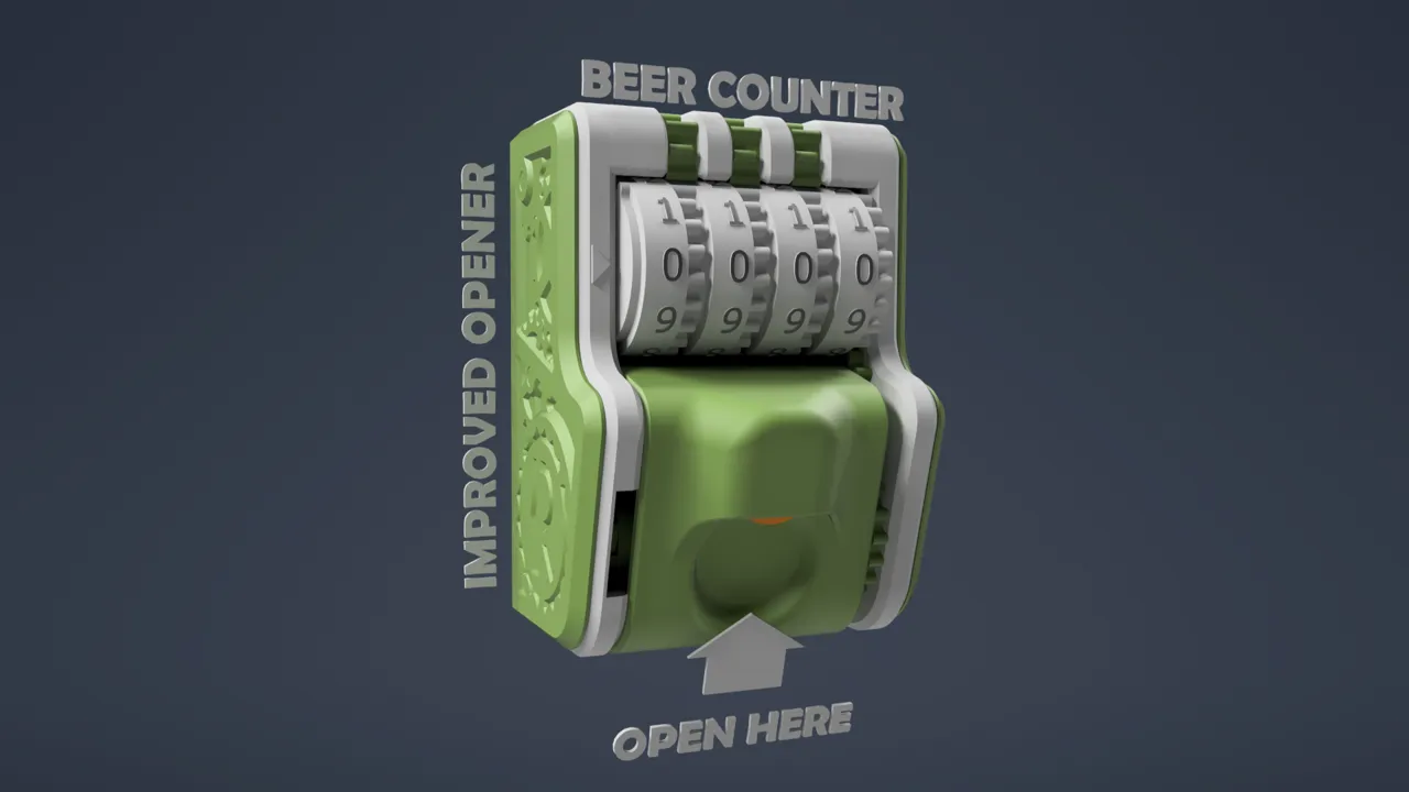 BeerCounter V5 - Bottle Opener view 2