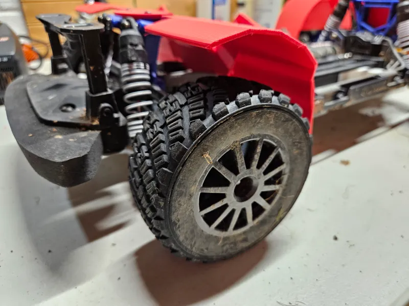 Traxxas Fiesta Front Mud Guard