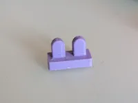 Socle protège-talons pour figurines à briques — photo 1