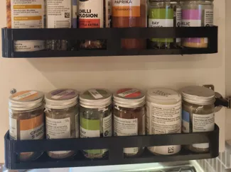 Spice rack 30 cm wide