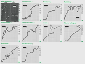 FIA European Hill-Climb Championship - CEM tracks