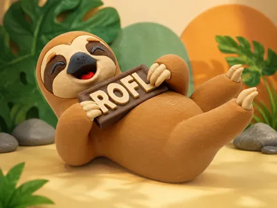 ROFL Sloth multipart