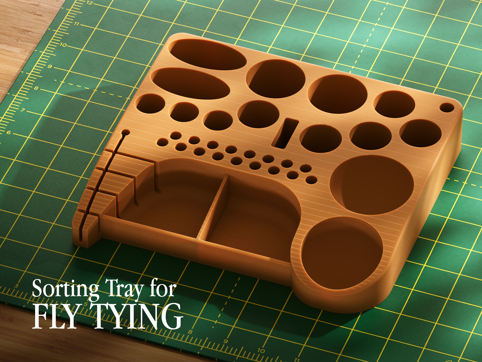 Fly Tying Sorting Tray
