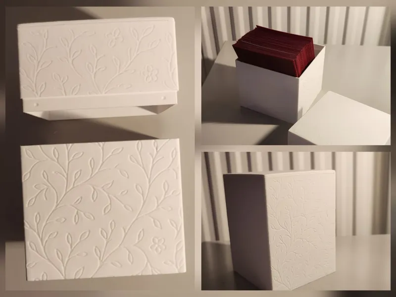 Simple TCG Deckbox (Floral Design)