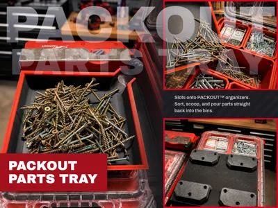 Milwaukee Packout Parts Bin