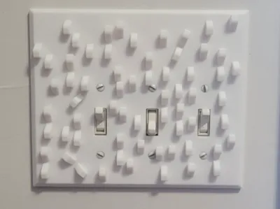 The "Good Luck Finding It" Triple Switch Plate