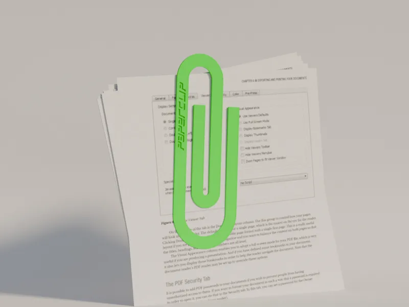 Jumbo paperclip