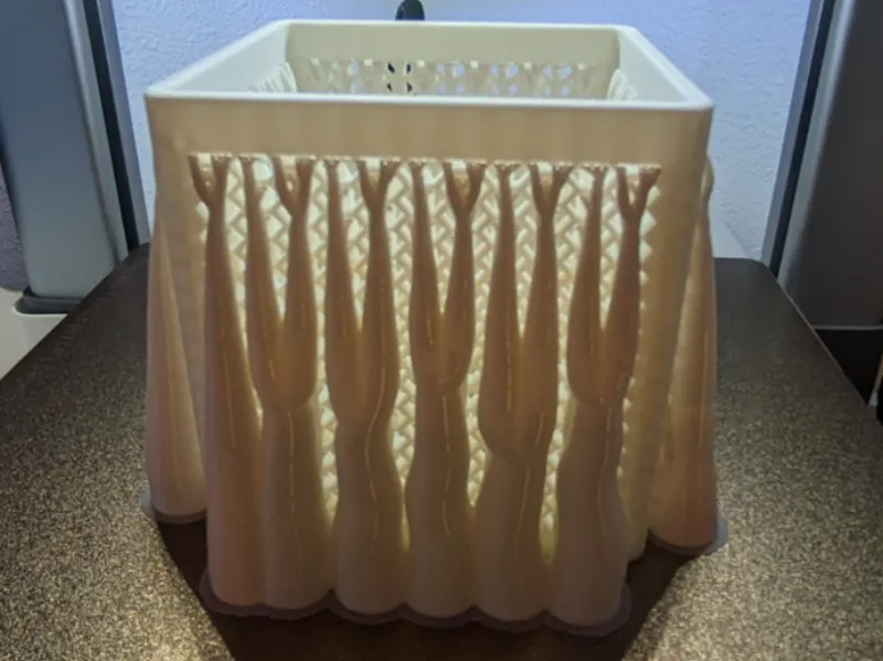 Caja 10x10 para material filtrante acuario