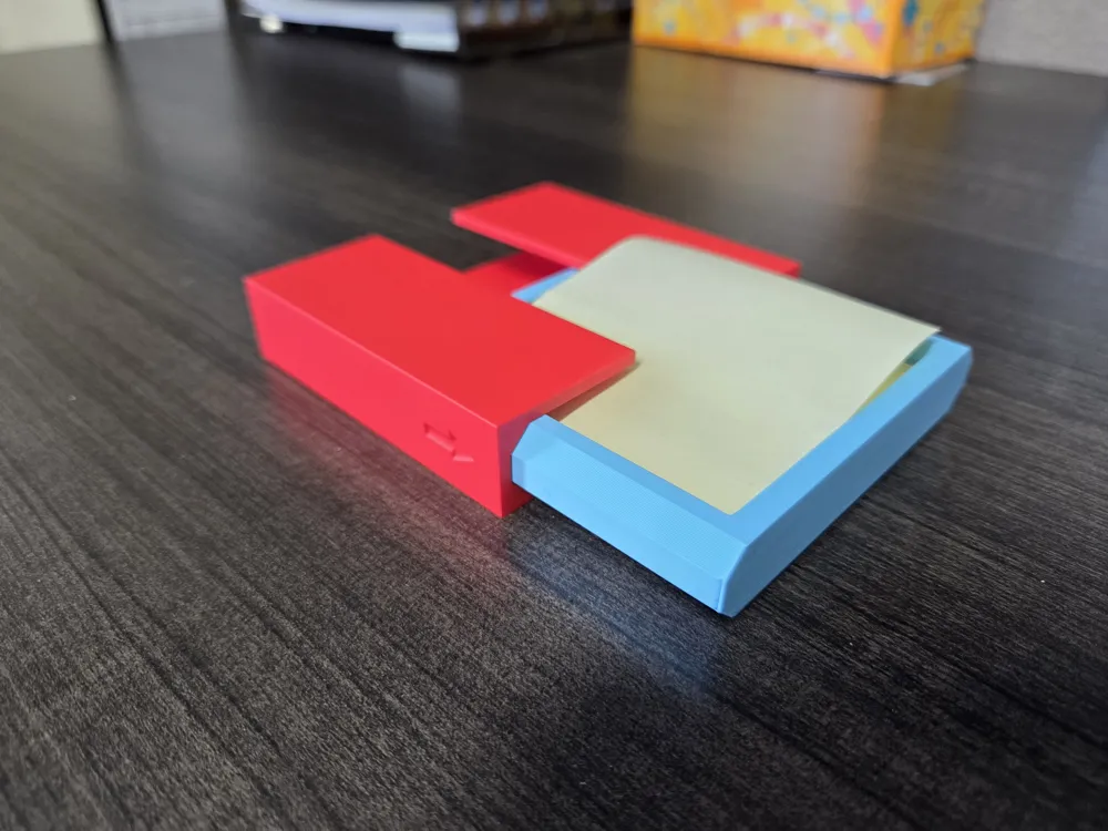 Post-it Note Dispenser - Free 3D Print Model - MakerWorld