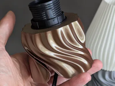 Auerlia Twist E27 Lamp base